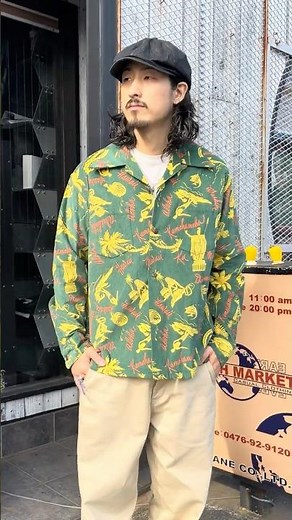 【秋冬もサンサーフ🌺☃️】SUN SURF サンサーフ"HISTORICAL EVIDENCE" コーデュロイオープンシャツ