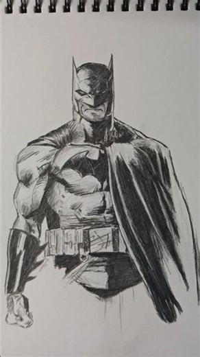 How to draw Batman #marvel #avengers #dc #drawing #batman #aura #batmanaura