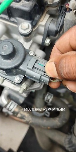 Engine EGR connector removing 😃☺️ #shorts