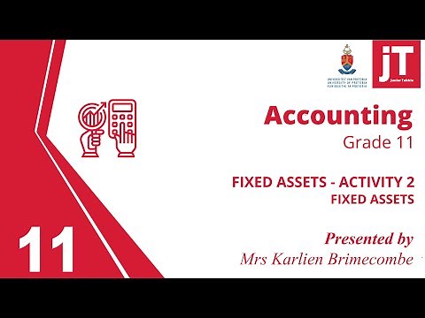 Gr 11 - Accounting - Fixed Assets - Activity 2