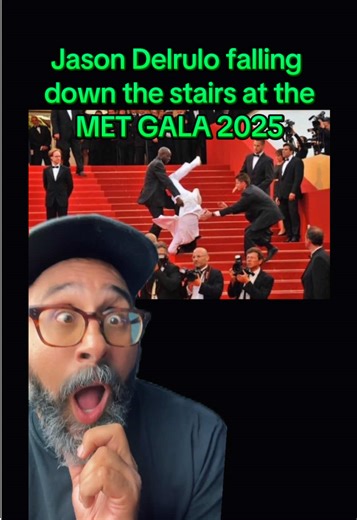 Jason Derulo's Fall at Met Gala 2025