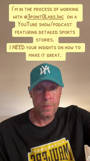 Creating a YouTube Sports Storytelling Show