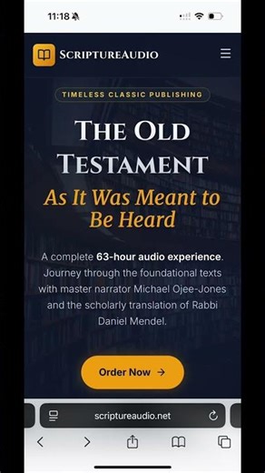 The Old Testament Audiobook and Study Course