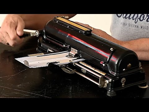 Revealing a Todd Protectograph from 101 Years Ago!