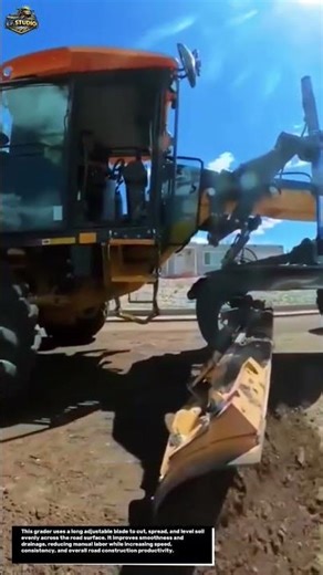 INSANE Road Grading Machine Satisfying Precision Leveling You Must See!
