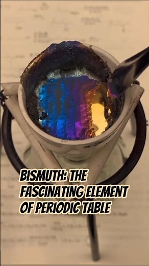 Unveiling the Mystery of BISMUTH on the Periodic Table! #experiment