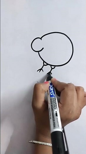 How to draw Kiwi Bird #howtodraw #kidsdrawing #shorts @PalakEducationArts