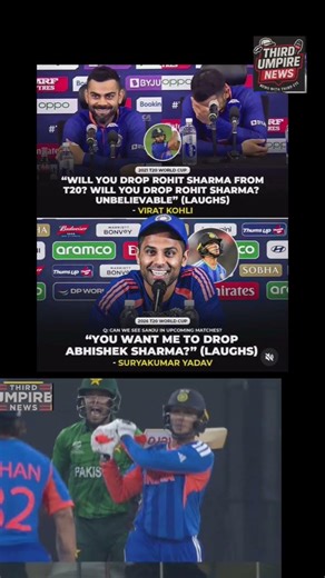 Drop Rohit? Drop Abhishek? 😳 Indian Captains’ Savage Replies Broke the Internet! 🔥”#worldcup2026
