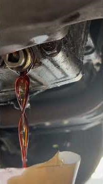 Draining transmission fluid on a 2000 Honda Accord