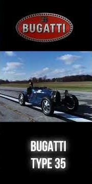 The most successful racing car of all time- Bugatti Type 35 #bugatti #bugattichiron #luxurycar