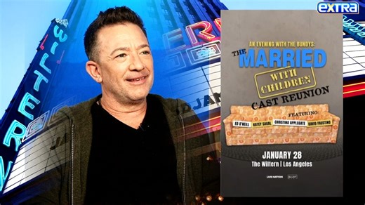 David Faustino teases the "Married... with Children" reunion and talks supporting TV sister Christina Applegate amid her MS battle. ❤️ | Extra
