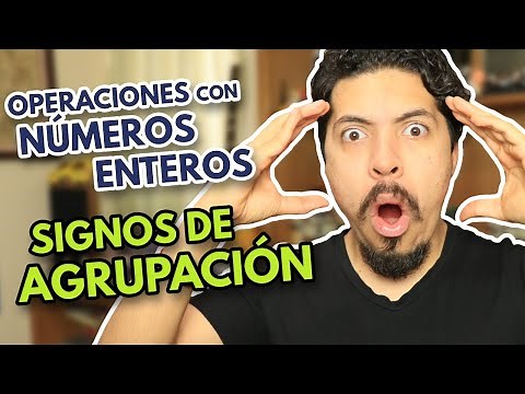 Operations with integers: Grouping signs