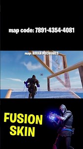 FREE BUILD COM A SKIN FUSÃO I FORTNITE