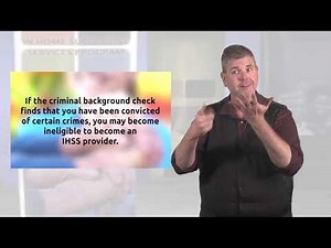 IHSS Provider Orientation Video ASL 2017