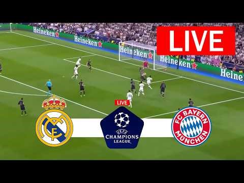 Real Madrid vs Bayern Munich LIVE | UEFA Champions League 2026 | Match LIVE Today Full Match