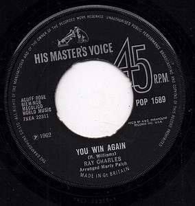 Ray Charles - You Win Again / Bye Bye, Love