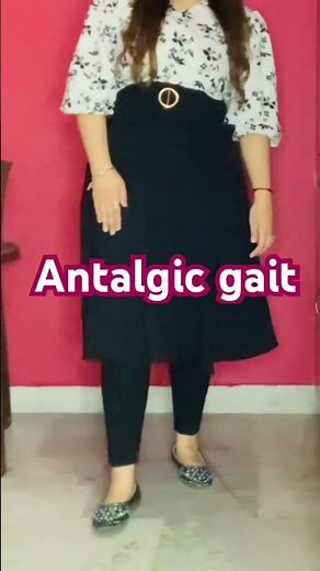 Antalgic gait | Gait Biomechanics |pathological gait |exercise therapy #education #exercisetherapy