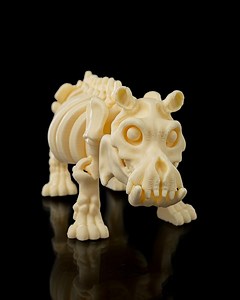 Skeleton Hippo - Etsy