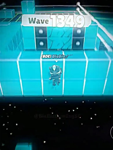 Stumble Guys Block Dash Endless monke save at Wave 1350+🥶 #stumbleguys