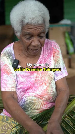 Source: @thewakafamily Posted with @tiksave • Nai is 82 years old and still showing us what it means to serve with heart. Today, she sat down to make a sasa broom (broom made from coconut tree leaves) as her contribution toward this weekend’s Kau ni Mata ni Gone: an indigenous Fijian tradition where a child is formally introduced to their mother’s village for the first time. A celebration of identity, belonging, and connection to land and family. #fijihistory #fiji #history #past #present #futur