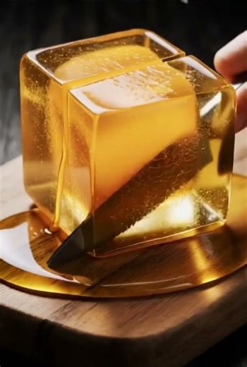 Day 38: Cutting Glass Mango Block 🥭