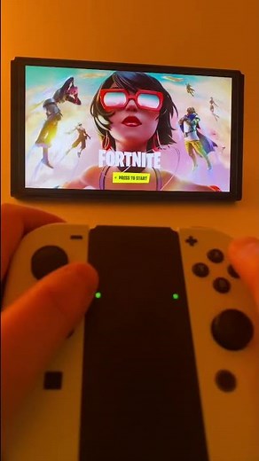 Let’s Play Fortnite Nintendo Switch OLED Style