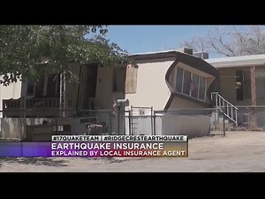 Earthquake Insurance: What you should know explained by an insurance agent