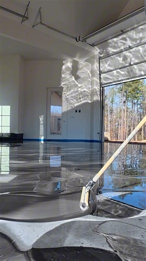 Metallic epoxy flooring that turns the floor into a statement ✨ Each design is unique, seamless, and built to last — perfect for modern homes and commercial spaces. 👉 Follow @vvepoxysolutions for more custom flooring designs 💬 Comment FREE for a free estimate | V&V Epoxy Solution