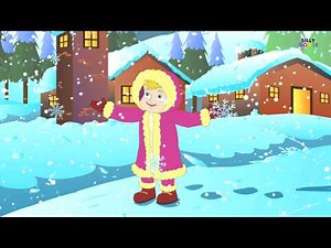 Little Snow Flake | Nursery Rhyme with Lyrics
