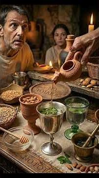 Inside Roman Cuisine 🍽️ #AncientRome #RomanFood #historyshorts
