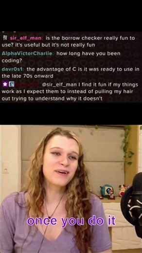 with rust you just gotta LET IT HAPPEN #programming #coding #rust
