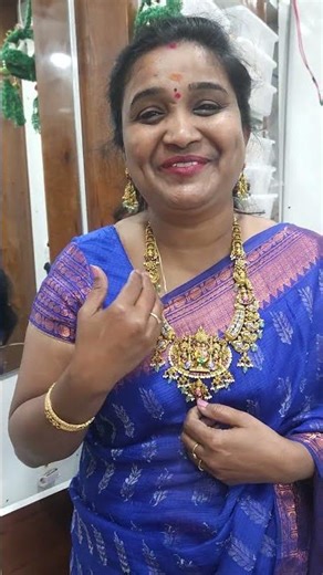 beautiful minakari long haram..9491141680 #vaddanamdesignswithweightandprice #necklace