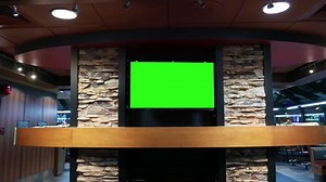 Display Tv Green Screen Inside Restaurant Stock Footage Video (100% Royalty-free) 21016162 | Shutterstock