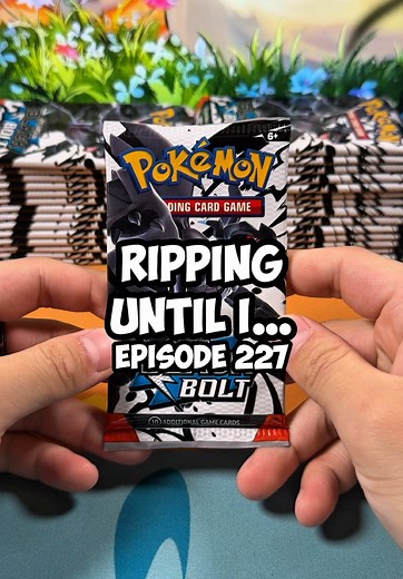 Episode 227 of Ripping Until I… Black Bolt #pokemon #pokemontcg Join the Discord to see if you won!