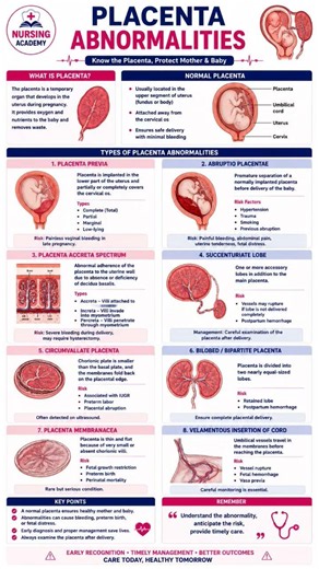 Placenta Abnormalities Explained in Simple Way 🤰 Placenta Previa, Abruptio Placenta & Accreta