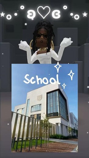 POV:Would you go to school edition white #robloxedit #music