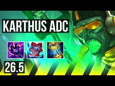 KARTHUS & Pantheon vs APHELIOS & Rakan (ADC) | KR Challenger | 26.5