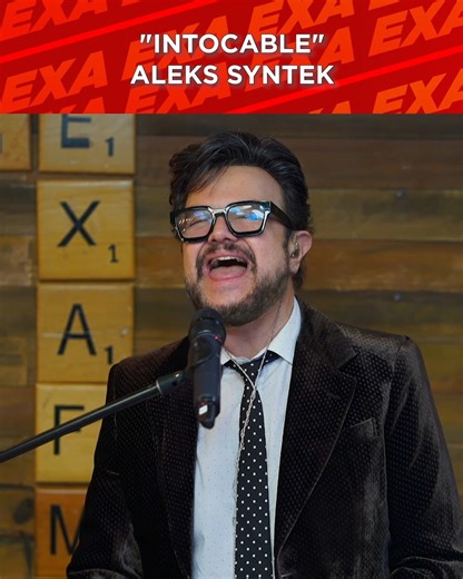 8.8K views · 141 reactions | Aleks Syntek interpreta en vivo su clásico "Intocable".  #JessieEnExa | Exafm | Facebook
