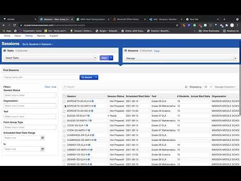 Pearson Access Next-Start Strong Tutorial