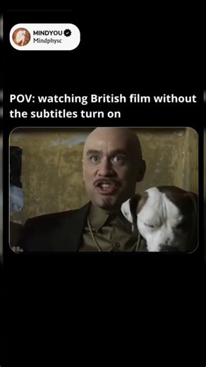 Watching british movies without subtitles