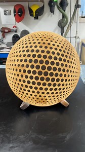 The sphere!! It’s flat I promise…. I finally made one with a different wood species. Typically the board is made from cherry and has more red tones but I wanted to make one with maple which is a more white wood. If you don’t make it, it won’t sell. Odds are most people don’t know wood types so they need to see it to know if they want it. I love the maple and walnut combo. I considered doing it in inverse, dark board with a light inlay but I feel it would take away from the effect. This board is 