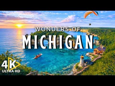 MICHIGAN WITH RARE SCENERY - Hidden natural wonders within northern landscapes | Travel video