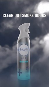 Let's be blunt: smoke stinks. Use Febreze Air Effects Heavy Duty to help eliminate smoke odors, not just cover them up. | Febreze