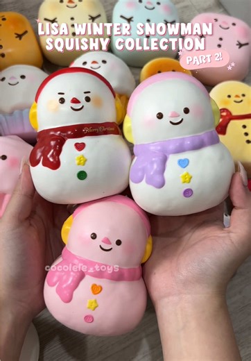 Lisa Winter Snowman Collection Part 2