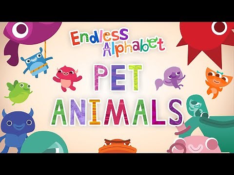 Endless Alphabet #11 - Learn to Spell Pet Animal Names with Talking Letters | Originator Games