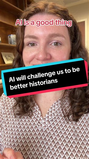 Although AI is currently like the Wild West and poses many headaches, I actually believe that it will challenge teachers and learners of history to move away from easily-BSable methods of assessment in order to think historically. Our archives are full of paper sources that have never been digitized, let’s start there.
