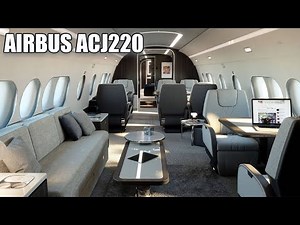 Inside $100M ACJ220 Business Jet