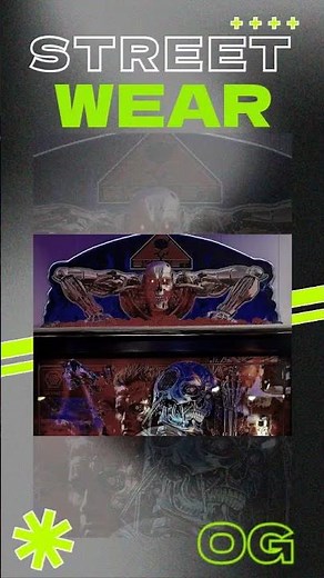 Terminator 2 Judgment Day Pinball Acrylic LED Topper, for William Pinball Machine, Pinball Topper