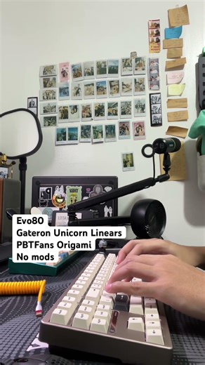 #mechanicalkeyboard #gateron #evokeys #evo80 #pbtfans #customkeyboard