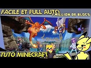 Comment faire un pixel art sur minecraft 1.20, 1.19 facile full auto Tutoriel Minecraft